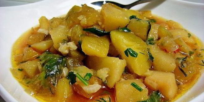 Рецепт жаркого из кабачков