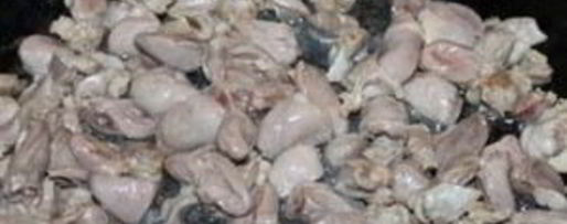 Шаг 1: жаркого из куриных потрохов