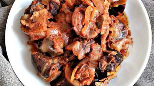 Рецепт Жаркого из куриных потрошков