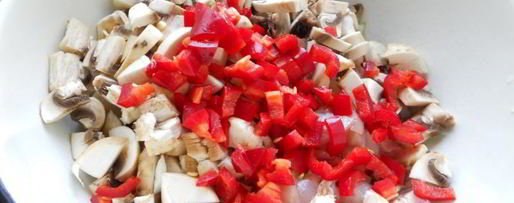 Шаг 1: жаркого из курицы и грибов праздничный кулич