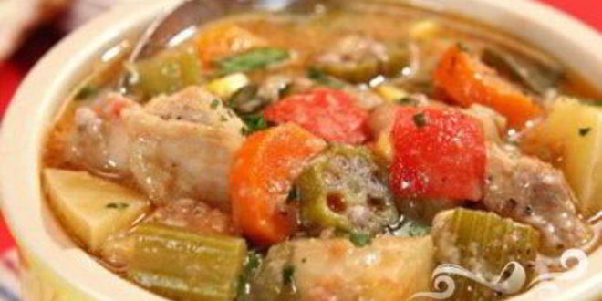 Рецепт жаркого из курицы, картофеля и сельдерея