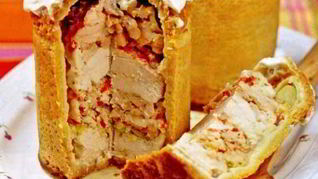 Рецепт Жаркого из курицы Праздничный кулич