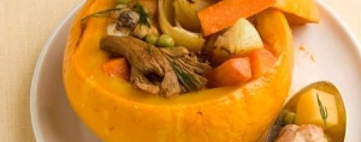 Шаг 3: жаркого из курицы с лисичками