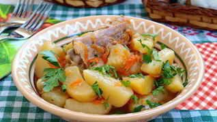 Рецепт Жаркого из курицы в мультиварке