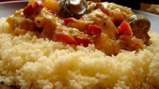 Рецепт Жаркого из курицы в сливочном соусе