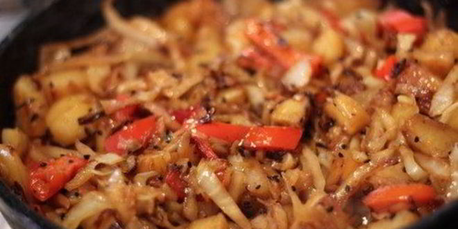 Рецепт жаркого из овощей по-вегетариански