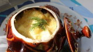 Рецепт Жаркого из свинины и картофеля в горшочках