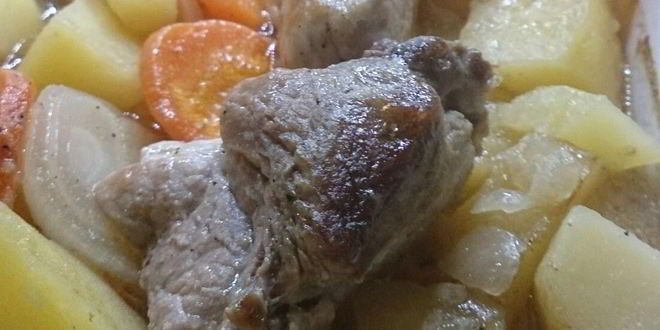 Рецепт жаркого из свинины и картофеля