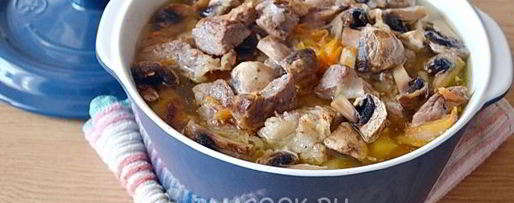 Шаг 8: жаркого из свинины с картошкой