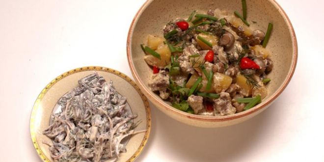 Рецепт жаркого из свинины с овощами в горшочке