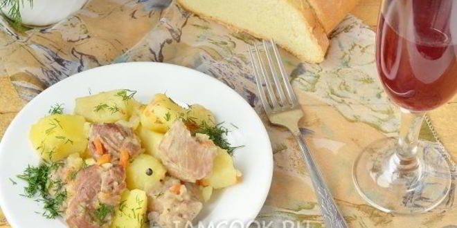 Рецепт жаркого из свинины