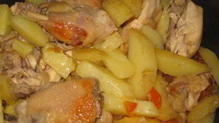 Рецепт Жаркого из цыпленка