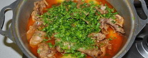 Шаг 5: жаркого из утки с картофелем