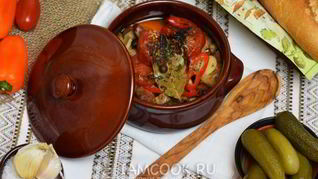 Рецепт Жаркого по-домашнему в горшочках