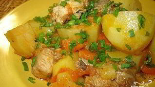 Рецепт Жаркого по-узбекски