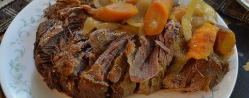 Шаг 5: жаркого с горчицей и кленовым сиропом в медленноварке