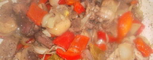 Шаг 3: жаркого с грибами по-домашнему