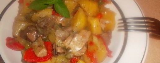 Шаг 5: жаркого с грибами по-домашнему