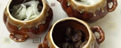 Шаг 10: жаркого с грибами в горшочках