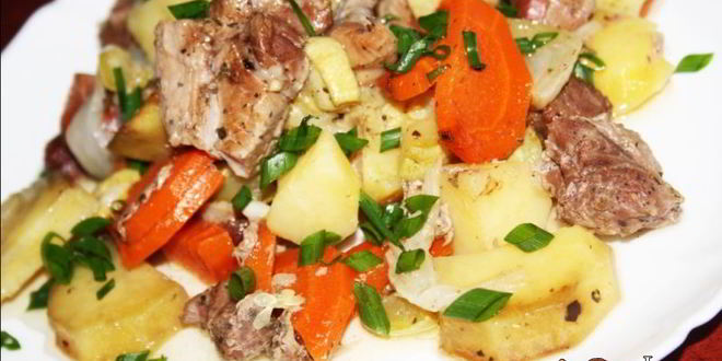 Рецепт жаркого с индейкой в пакете