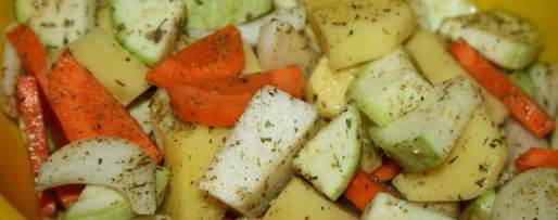 Шаг 2: жаркого с индейкой в пакете