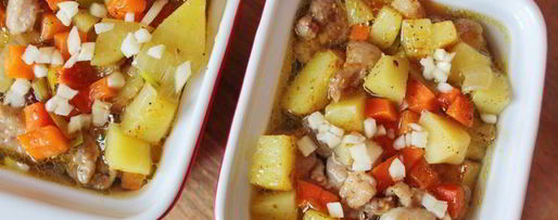 Шаг 5: жаркого с картошкой