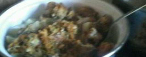 Шаг 2: жаркого с куриными шейками