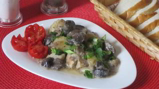 Рецепт Жаркого с маслятами