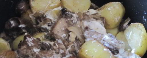 Шаг 8: жаркого с маслятами