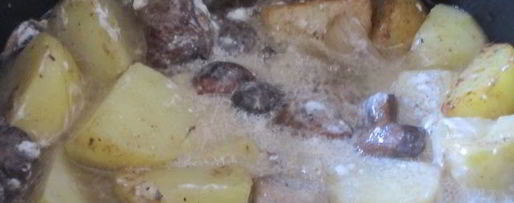 Шаг 9: жаркого с маслятами