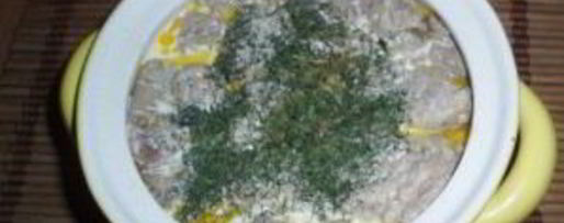 Шаг 4: жаркого с мясом и грибами