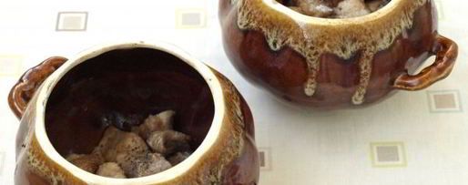 Шаг 2: жаркого в горшочках с картошкой