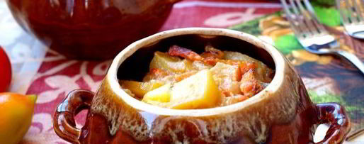 Шаг 9: жаркого в горшочках с картошкой