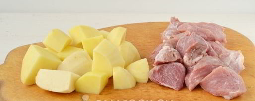 Шаг 2: жаркого в горшочках в духовке