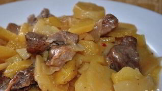 Рецепт Жаркого в горшочках в микроволновке