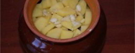 Шаг 2: жаркого в горшочках в микроволновке