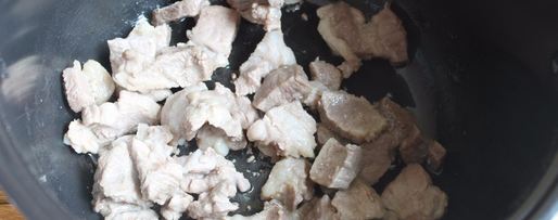 Шаг 3: жаркого в мультиварке из свинины с картошкой