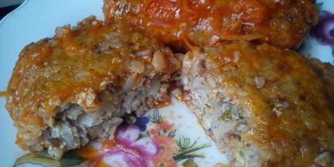 Рецепт гречнева-куриных зразы с сыром