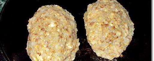 Шаг 4: гречнева-куриных зразы с сыром