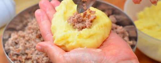 Шаг 3: картофельных зраз с фаршем