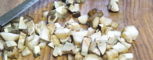 Шаг 4: картофельных зраз с грибами и сыром