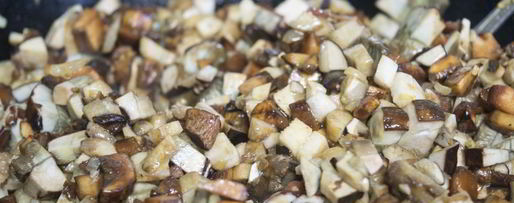 Шаг 5: картофельных зраз с грибами и сыром