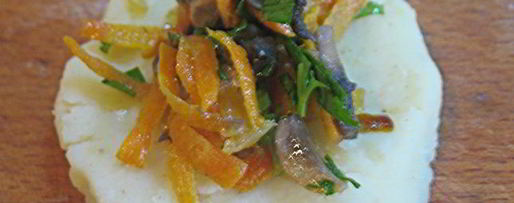 Шаг 6: картофельных зраз с грибами, запеченные в духовке с луковым соусом без муки