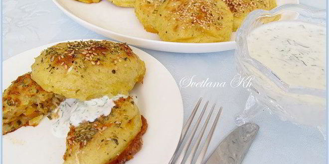 Рецепт картофельных зраз с капустой, запеченные в духовке