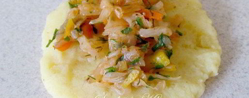 Шаг 6: картофельных зраз с капустой, запеченные в духовке