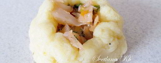 Шаг 7: картофельных зраз с капустой, запеченные в духовке