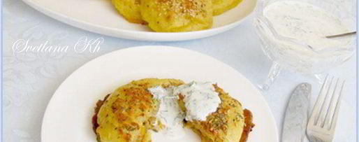 Шаг 9: картофельных зраз с капустой, запеченные в духовке