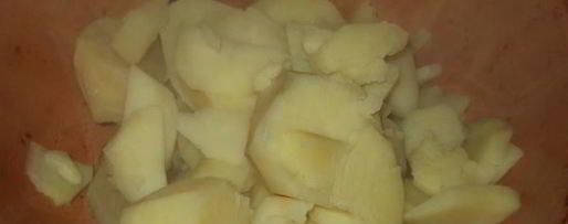 Шаг 2: картофельных зраз с куриной печенью