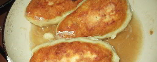 Шаг 6: картофельных зраз с куриной печенью