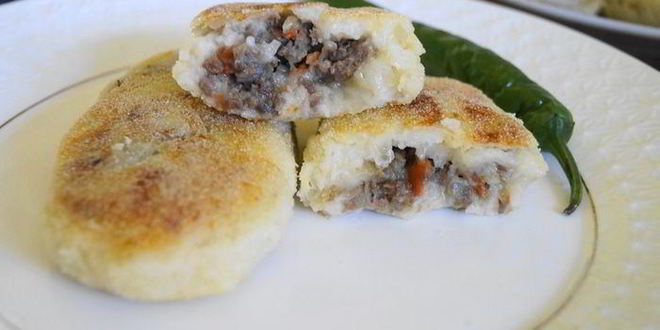 Рецепт картофельных зраз с острой мясной начинкой